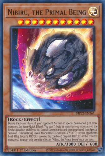 Nibiru, the Primal Being - MP22-EN261 Ultra Rare 1st Edition