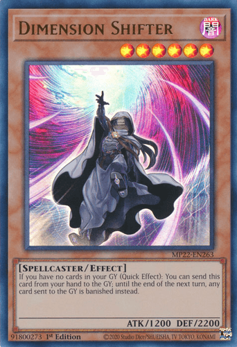 Dimension Shifter - MP22-EN263 Ultra Rare 1st Edition