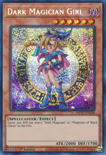 Dark Magician Girl - MP22-EN268 Prismatic Secret Rare 1st Edition