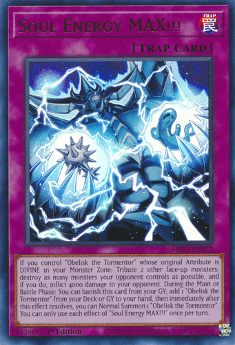Soul Energy MAX!!! - MP22-EN272 Ultra Rare 1st Edition