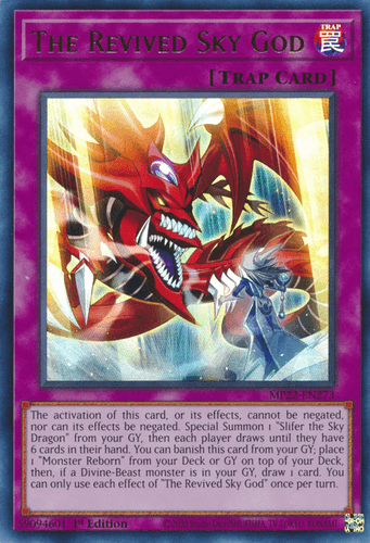 The Revived Sky God - MP22-EN273 Ultra Rare 1st Edition