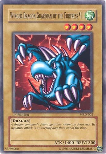 Winged Dragon, Guardian of the Fortress #1 - MRD-002 Common Unlimited