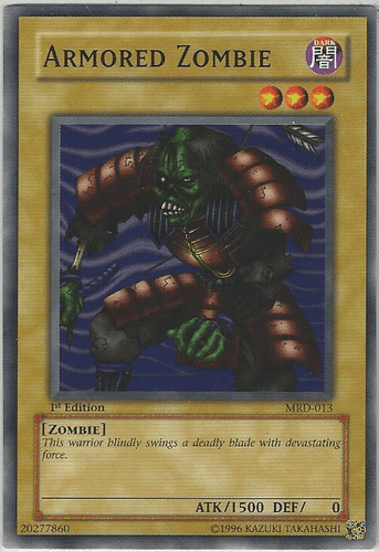 Armored Zombie - MRD-013 Common 1st Edition