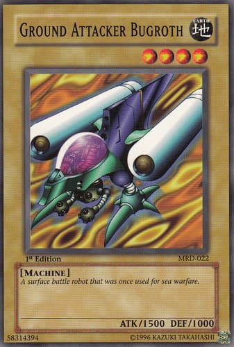 Ground Attacker Bugroth - MRD-022 Common 1st Edition