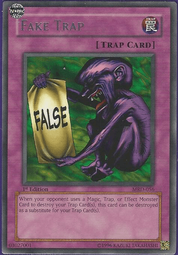 Fake Trap - MRD-056 Rare 1st Edition