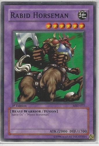 Rabid Horseman - MRD-077 Common 1st Edition