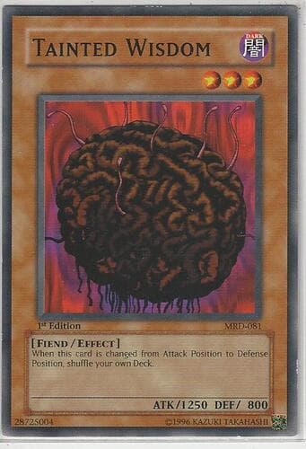 Tainted Wisdom - MRD-081 Common 1st Edition