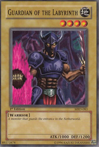 Guardian of the Labyrinth - MRD-083 Common Unlimited