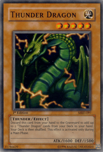 Thunder Dragon - MRD-097 Common 1st Edition