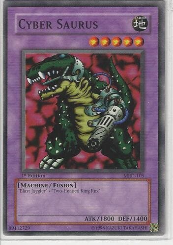 Cyber Saurus - MRD-105 Common 1st Edition