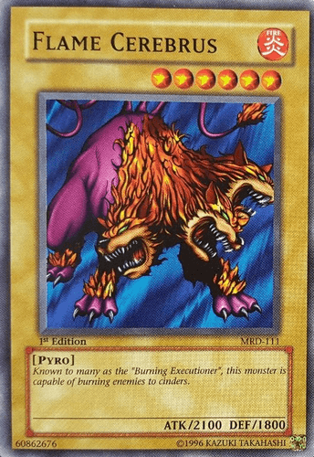 Flame Cerebrus - MRD-111 Common 1st Edition