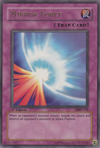 Mirror Force - MRD-138 Ultra Rare 1st Edition