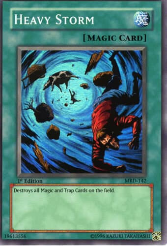 Heavy Storm - MRD-142 Super Rare 1st Edition