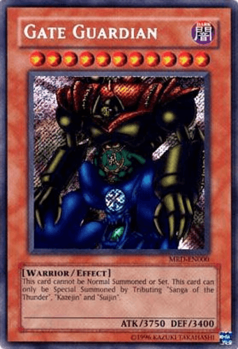 Gate Guardian - MRD-EN000 Secret Rare Unlimited