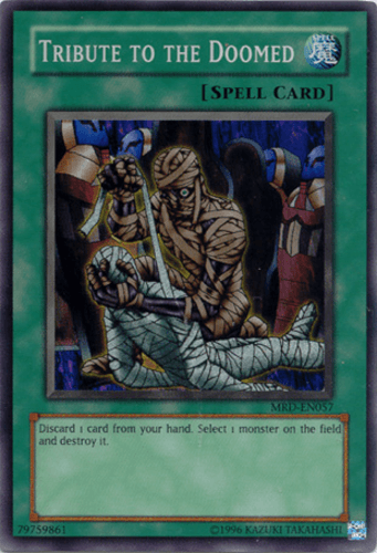 Tribute to the Doomed - MRD-EN057 Super Rare Unlimited