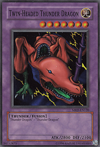 Twin-Headed Thunder Dragon - MRD-EN120 Super Rare Unlimited