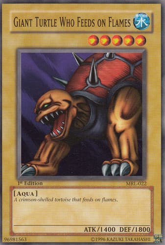Giant Turtle Who Feeds on Flames - MRL-022 Common Unlimited
