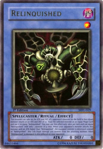 Relinquished - MRL-029 Ultra Rare 1st Edition