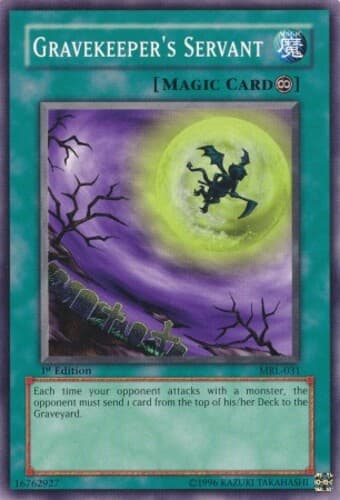 Gravekeeper's Servant - MRL-031 Common 1st Edition
