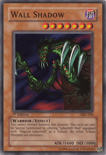 Wall Shadow - MRL-056 Common 1st Edition