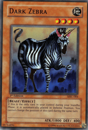 Dark Zebra - MRL-084 Common Unlimited
