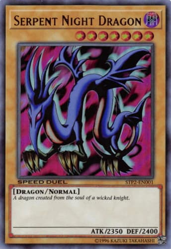 Serpent Night Dragon - MRL-E130 Secret Rare 1st Edition