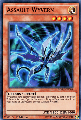 Assault Wyvern - MVP1-EN003 Ultra Rare 1st Edition