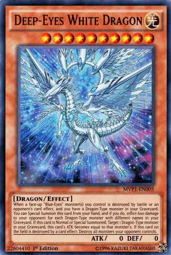 Deep-Eyes White Dragon - MVP1-EN005 Ultra Rare Unlimited