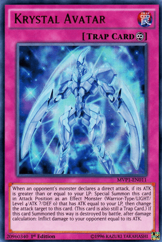 Krystal Avatar - MVP1-EN011 Ultra Rare 1st Edition