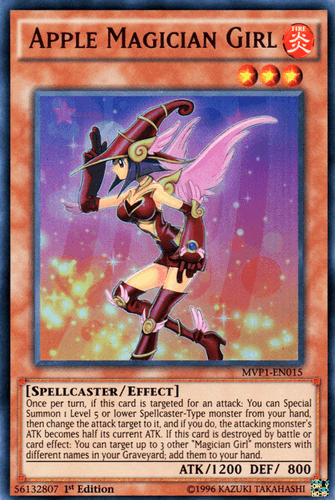 Apple Magician Girl - MVP1-EN015 Ultra Rare 1st Edition