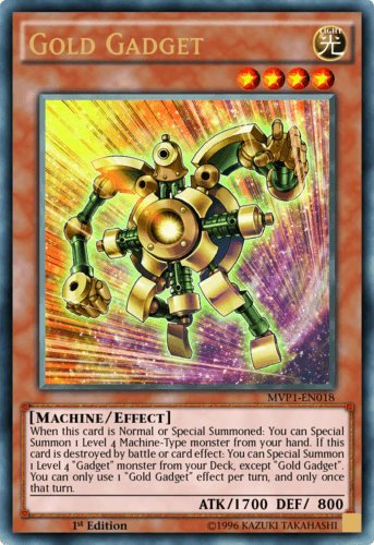 Gold Gadget - MVP1-EN018 Ultra Rare Unlimited