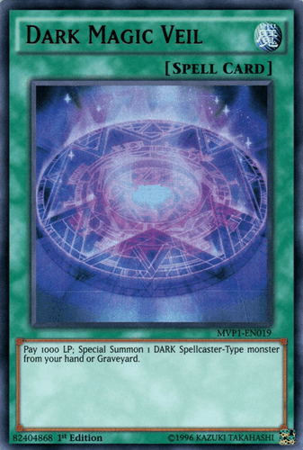 Dark Magic Veil - MVP1-EN019 Ultra Rare 1st Edition