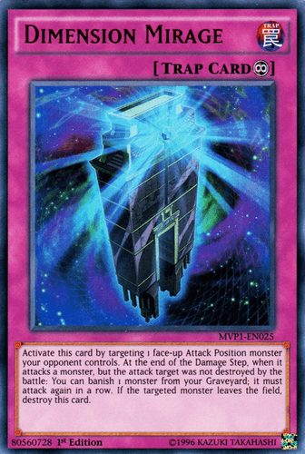 Dimension Mirage - MVP1-EN025 Ultra Rare 1st Edition