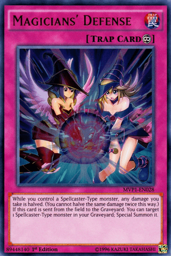 Magicians' Defense - MVP1-EN028 Ultra Rare 1st Edition