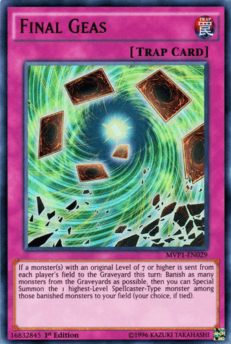 Final Geas - MVP1-EN029 Ultra Rare Unlimited