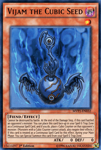 Vijam the Cubic Seed - MVP1-EN032 Ultra Rare Unlimited