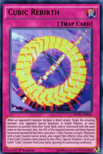 Cubic Rebirth - MVP1-EN043 Ultra Rare Unlimited