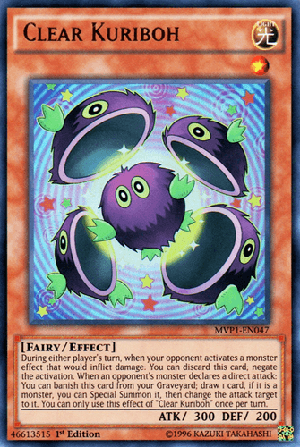Clear Kuriboh - MVP1-EN047 Ultra Rare 1st Edition