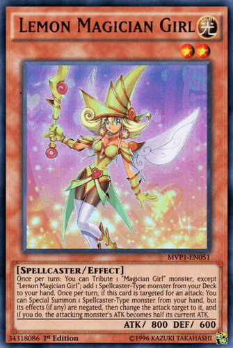 Lemon Magician Girl - MVP1-EN051 Ultra Rare 1st Edition