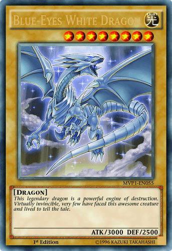 Blue-Eyes White Dragon - MVP1-EN055 Ultra Rare Unlimited