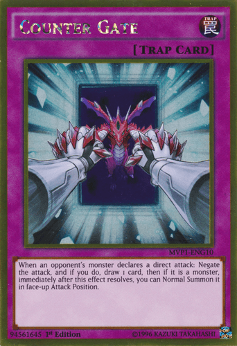 Counter Gate - MVP1-ENG10 Gold Rare Unlimited