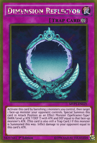 Dimension Reflector - MVP1-ENG21 Gold Rare Unlimited