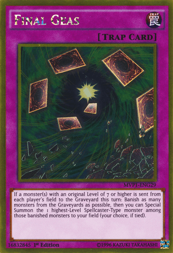 Final Geas - MVP1-ENG29 Gold Rare Unlimited