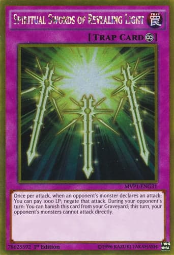 Spiritual Swords of Revealing Light - MVP1-ENG31 Gold Rare Unlimited
