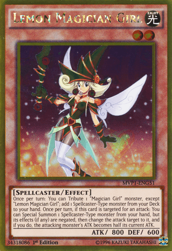 Lemon Magician Girl - MVP1-ENG51 Gold Rare Unlimited