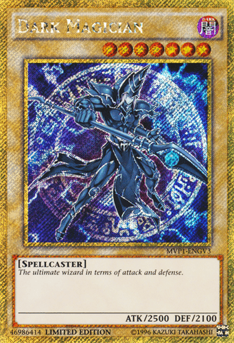 Dark Magician - MVP1-ENGV3 Gold Secret Rare Limited Edition