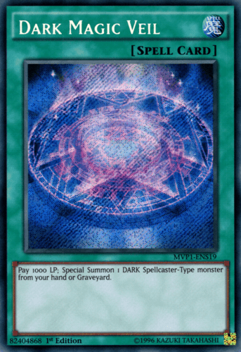 Dark Magic Veil - MVP1-ENS19 Secret Rare 1st Edition