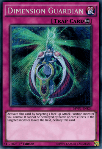 Dimension Guardian - MVP1-ENS24 Secret Rare 1st Edition