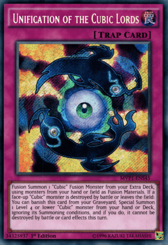 Unification of the Cubic Lords - MVP1-ENS45 Secret Rare 1st Edition