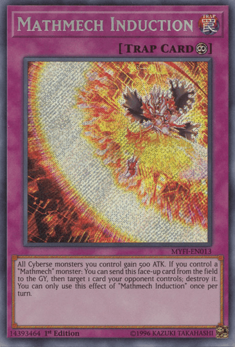 Mathmech Induction - MYFI-EN013 Secret Rare 1st Edition